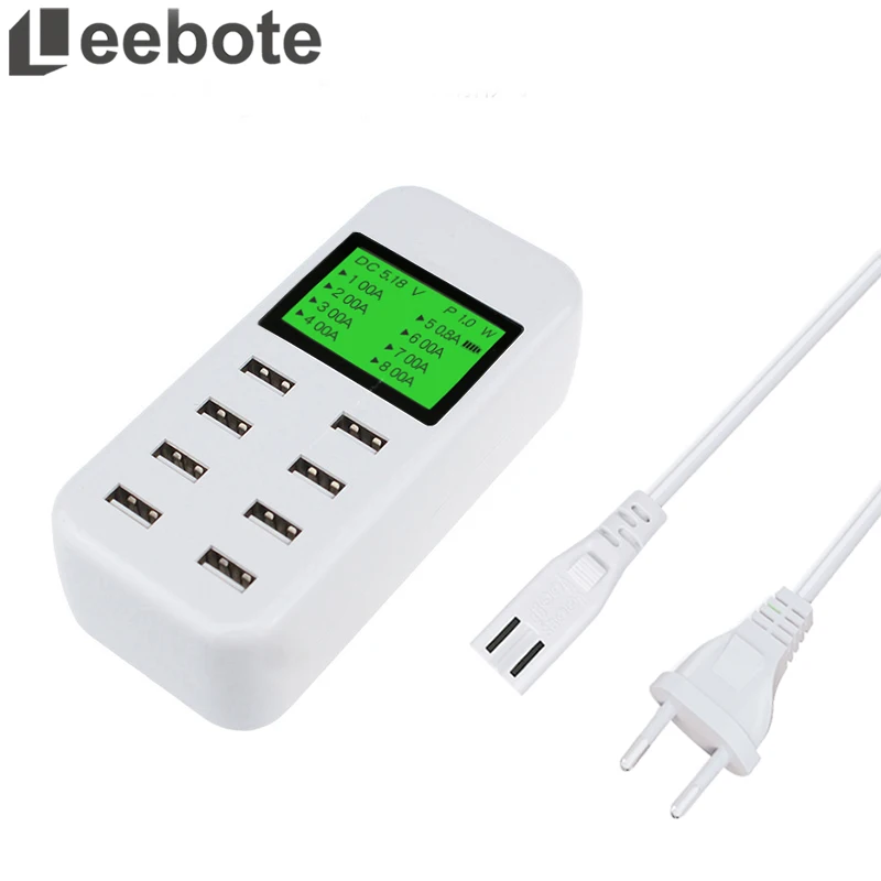 Leebote несколько USB зарядное устройство для смартфона Зарядное usb зарядная станция