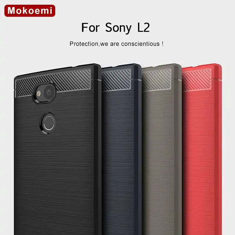 Mokoemi модный противоударный мягкий силиконовый чехол 5," для sony Xperia L2 чехол для sony Xperia L2 чехол для телефона