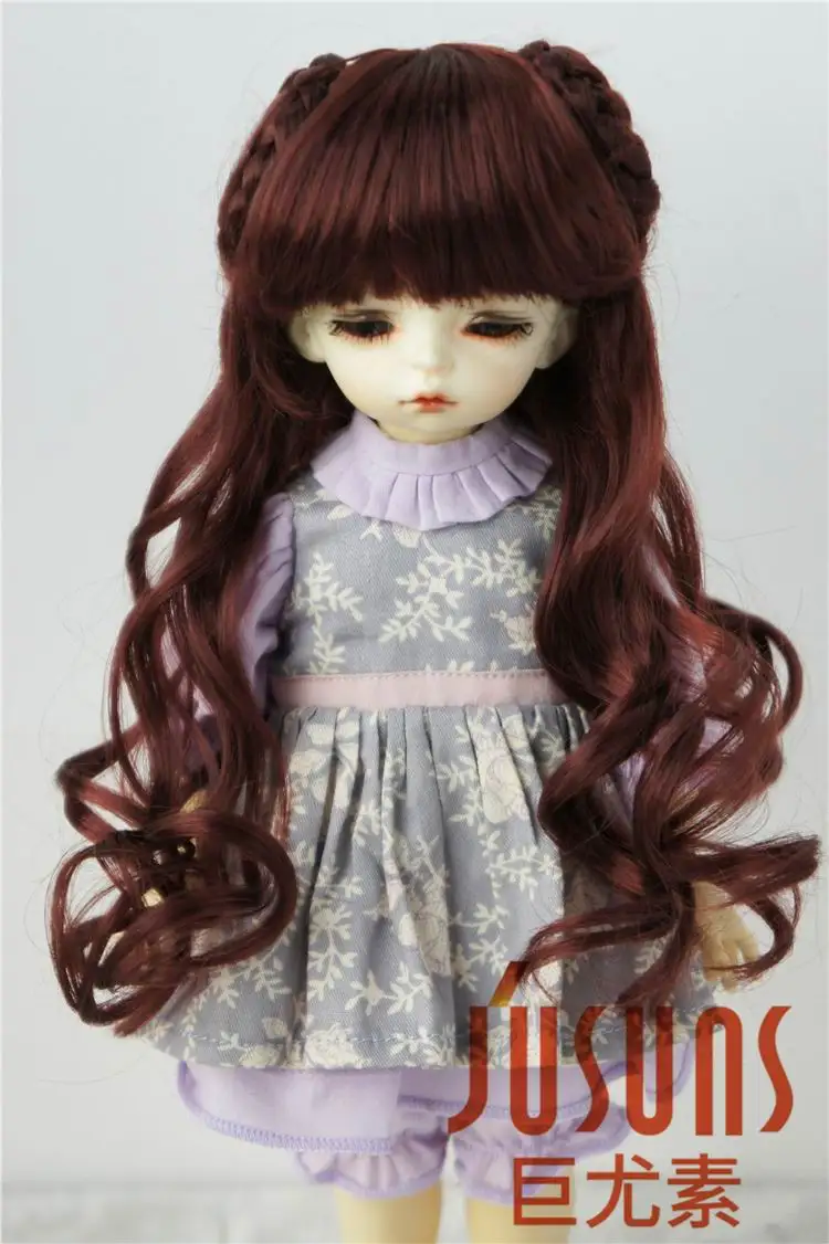 JD125 1/6 Yosd Celine длинные BJD Syntheic парик для куклы мохеровый 6-7 дюймов модные аксессуары для куклы