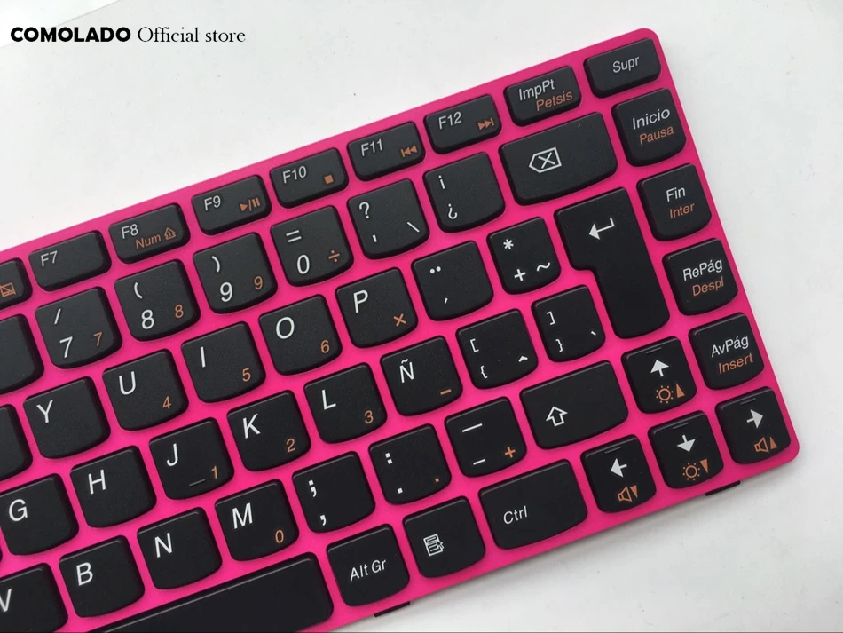 LA латинская клавиатура для LENOVO Z370 Z470 черная с красной рамкой Клавиатура