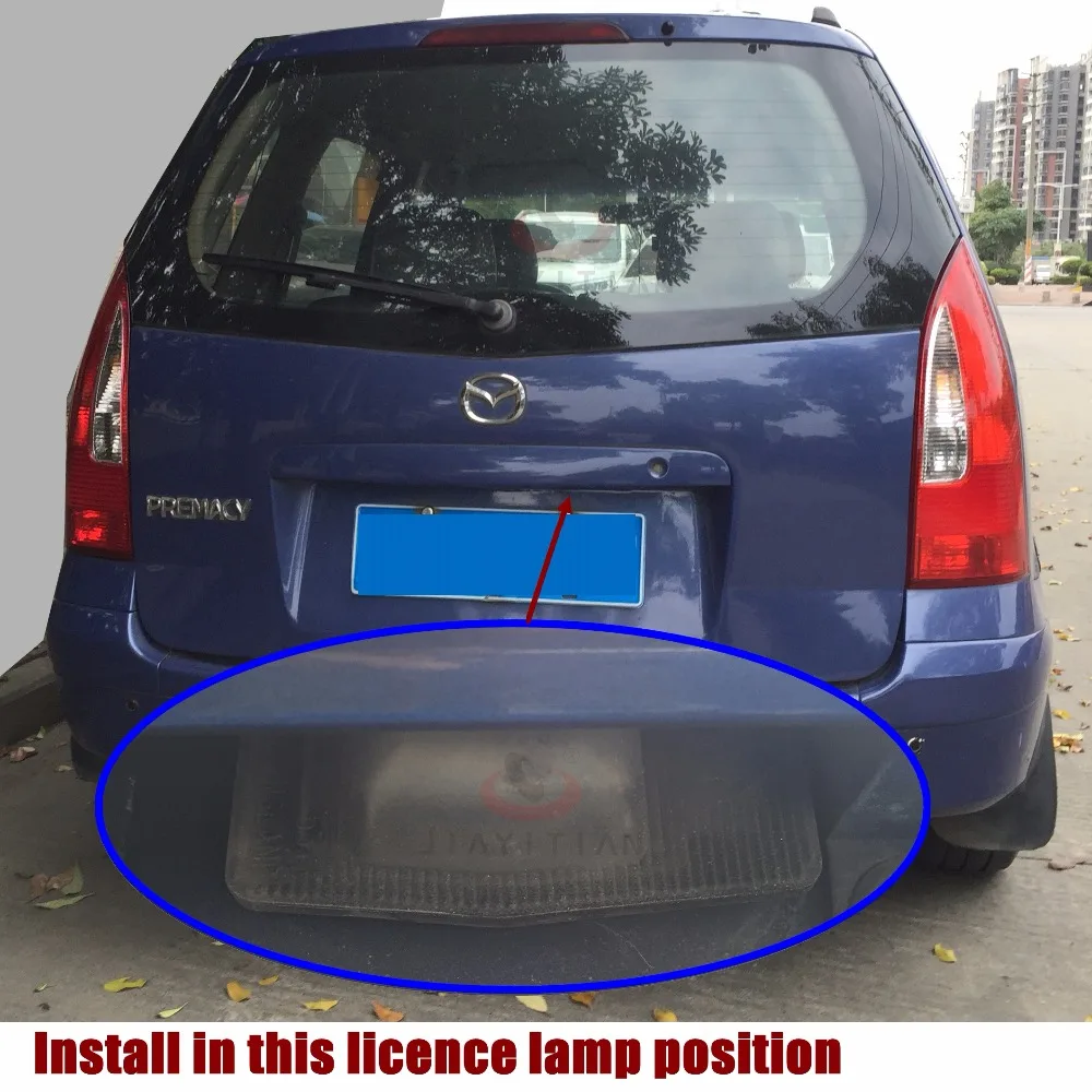 JiaYiTian Автомобильная камера заднего вида для Mazda Premacy 1 1999 ~ 2004 CCD/ночное
