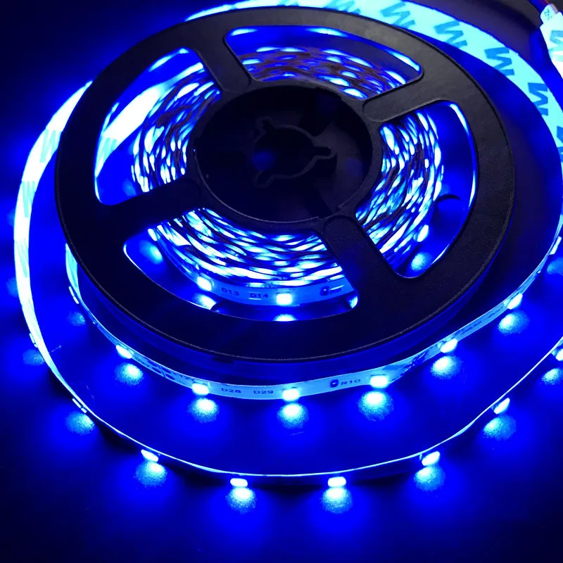 5 м 300 светодиодов 2835SMD Светодиодная лента высокой яркости неводостойкая 12 В постоянного тока 60 светодиодов/м Диодная лента супер яркая, чем 3528 Светодиодная лента