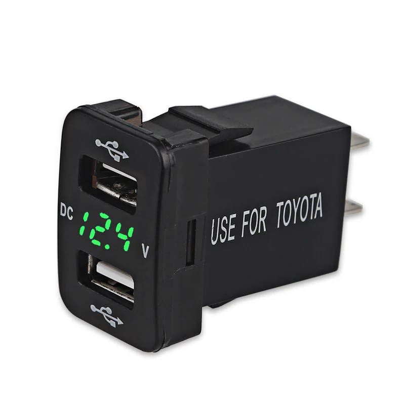 Зеленый Urbanroad 5 в 4.2A лодка мотоцикл автомобиль USB розетка напряжение прикуриватель зарядное устройство USB авто зарядное устройство адаптер питания розетка грузовик - Название цвета: Зеленый
