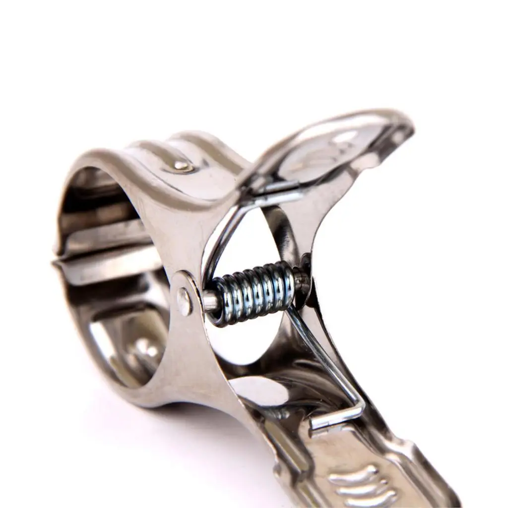 6 шт./Лот большая прищепка из нержавеющей стали для одежды высокое качество зажим