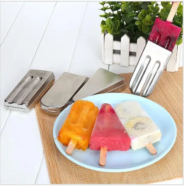 1 шт. форма для мороженого фруктовое мороженое леденец из нержавеющей стали лоток