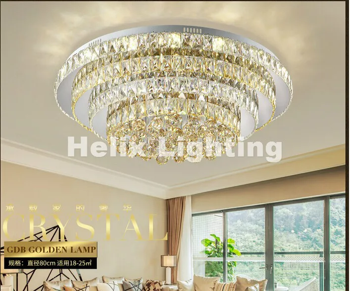 Современное новое поступление Хрустальный потолочный светильник современный
