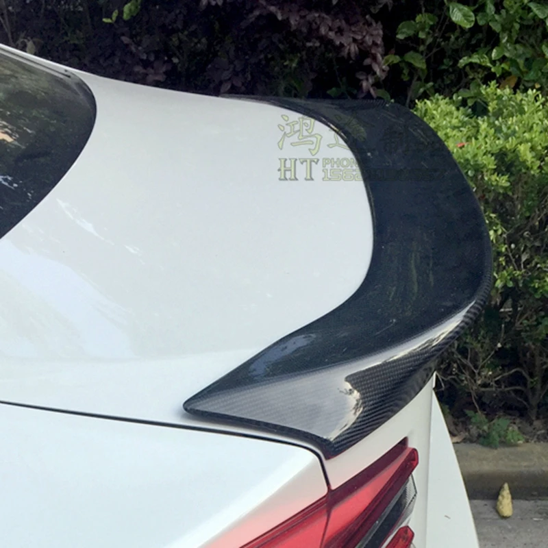 Для Toyota GT86 Subaru BRZ спойлер 2012 2013 автомобиля G Стиль черные туфли высокого качества из углеродного волокна заднее крыло спойлера