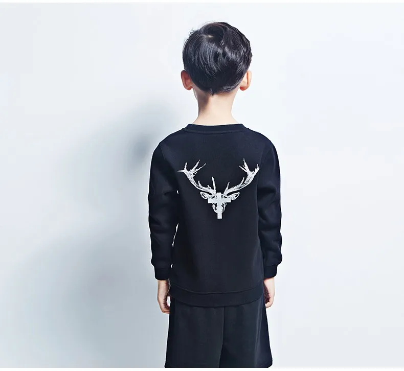 Pioneer kids/детская одежда; Одежда для мальчиков; толстовка; модная Осенняя толстовка для мальчиков; детский хлопковый спортивный костюм