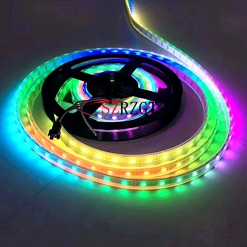 Светодиодная лента 5 м/1 М WS2812 2812B RGB 60leds IP20 IP67 водонепроницаемая цветная