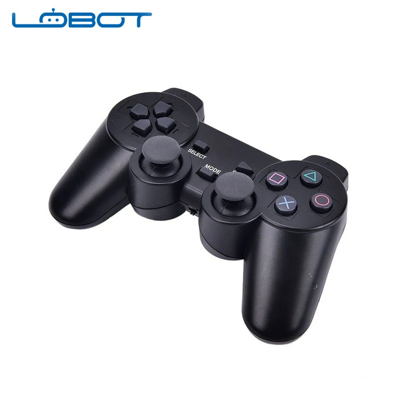 Беспроводной игровой джойстик для PS2 на USB контроллер с приемником и пультом