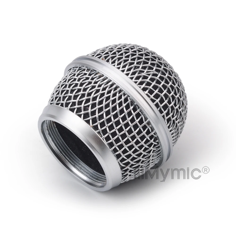

Microphone Core and Grille With Capsule Replacement Ball Head Mesh for SLX24 PGX24 Wireless System SM58 Handheld Transmitter
