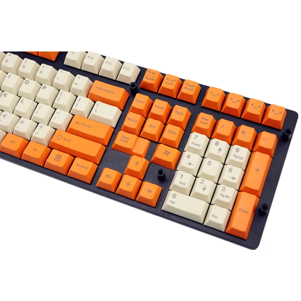 

Blank Side-printed Front Print 108 Thick PBT Keycap cherry Profile For MX Switches Mechanical Gaming Keyboard