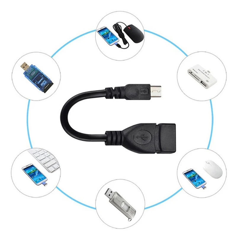 Адаптер хост адаптер для мобильного телефона MP3 MP4 камеры Micro USB OTG|Кабели передачи