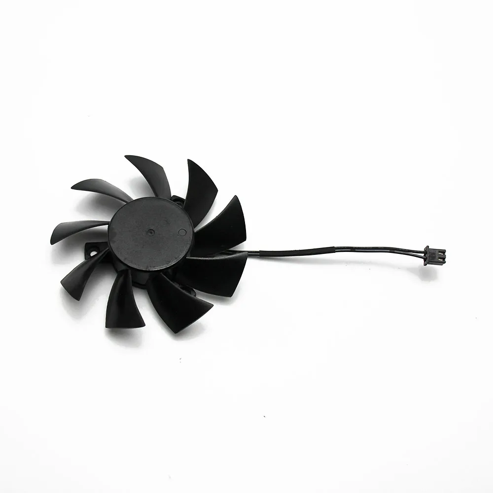 T128015SH 75 мм 2P 2Pin DC 12 В 0.32AMP вентилятор охлаждения для EVGA GTX650 GTX650TI видеокарта вентилятор охлаждения