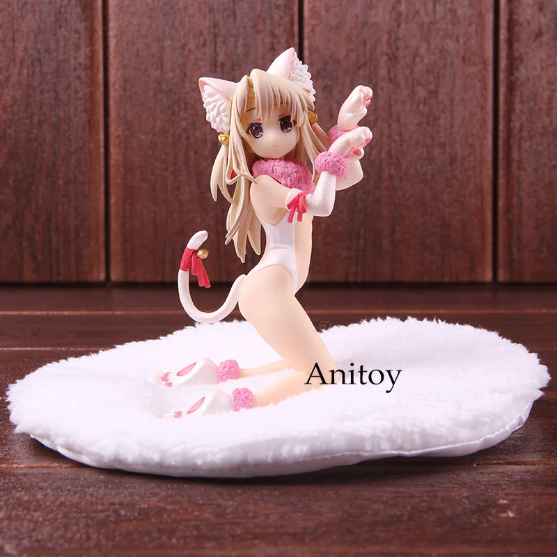 Fate Kaleid Liner Prisma 2wei Herz! Illya Illyasviel Von Einzbern Cat Girl Ver. ПВХ Аниме Фигурки Коллекционная модель игрушки