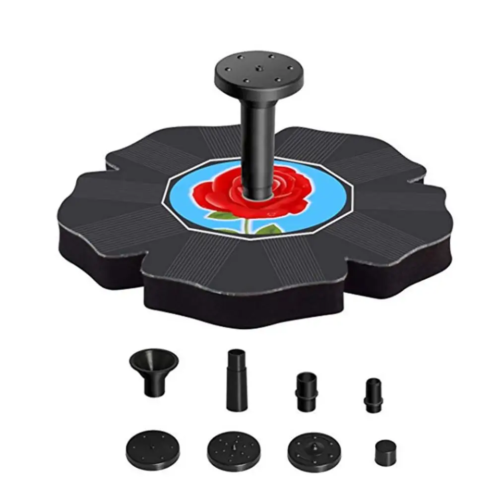 Солнечные водяные Pump7V Rockery фонтан сад солнечные насосы DC бесщеточный двигатель солнечная панель насосы комплект для фонтана