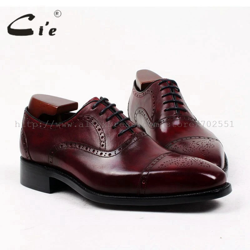 Мужские туфли на заказ cie с квадратным носком из натуральной кожи ручной работы