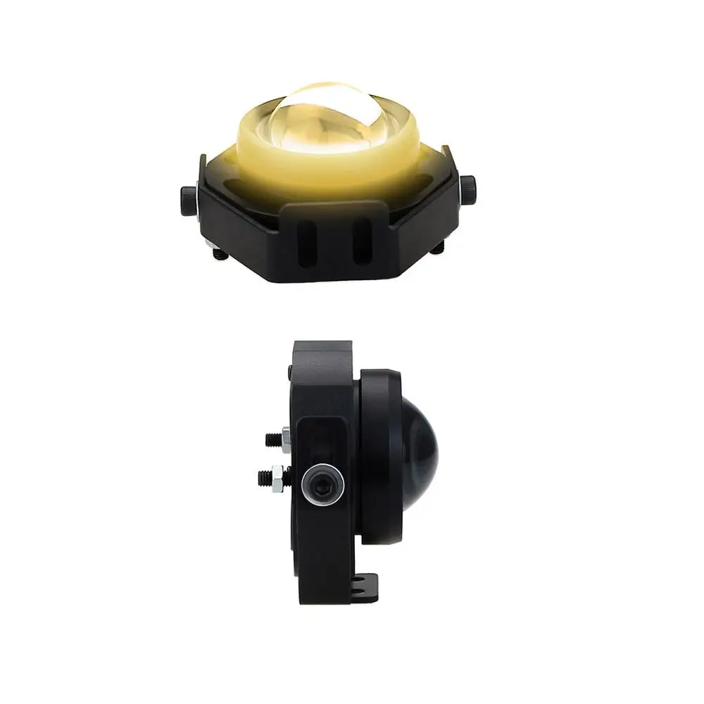 Black Case 3000K Leadtops 2 шт. автомобиля свет работы Offroad Led 12 В очень Противотуманные огни потока Габаритные огни DRL Двигатель тягач укладки BJ - Цвет: Black Case 3000K