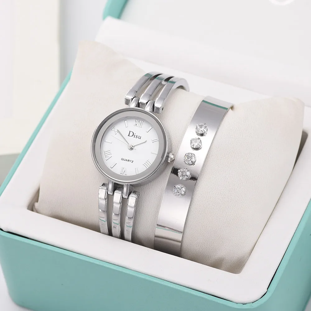 Светильник роскошные женские часы браслет набор цепочка подарок на день