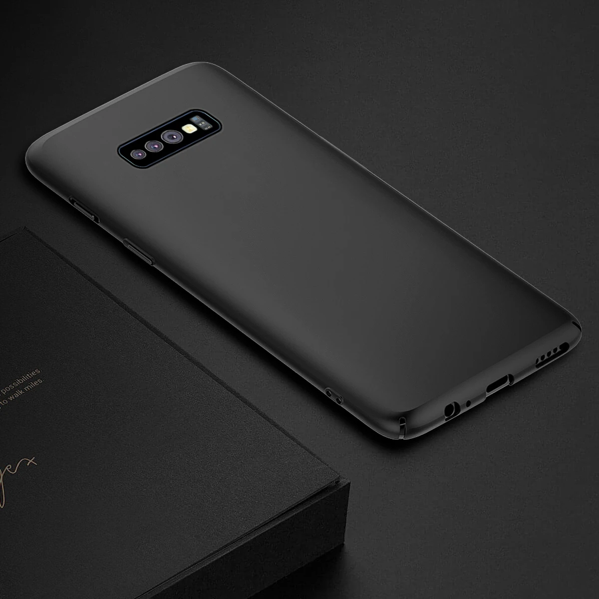 Для samsung S10 плюс Чехол S10e чехол ультра тонкий матовый ТПУ для задняя половина