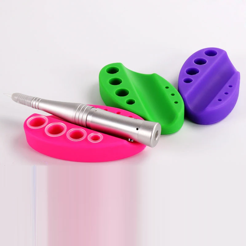 Овальный силиконовый держатель для инструментов татуировки подставка