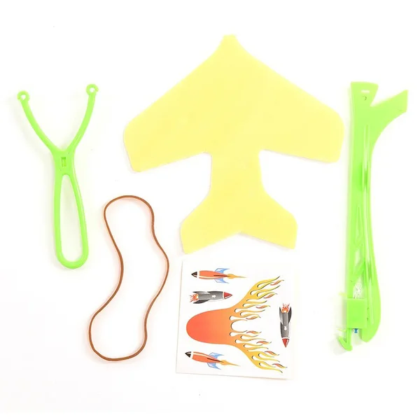 ABWE лучшие продажи детские головоломки излучающие катапульты самолет DIY летающие