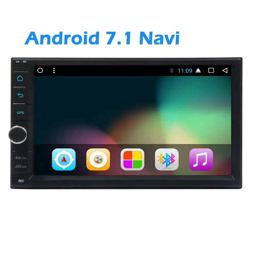 Автомобильный стерео GPS двойной Din 7 ''Восьмиядерный Android 1 FM/AM автомобильный