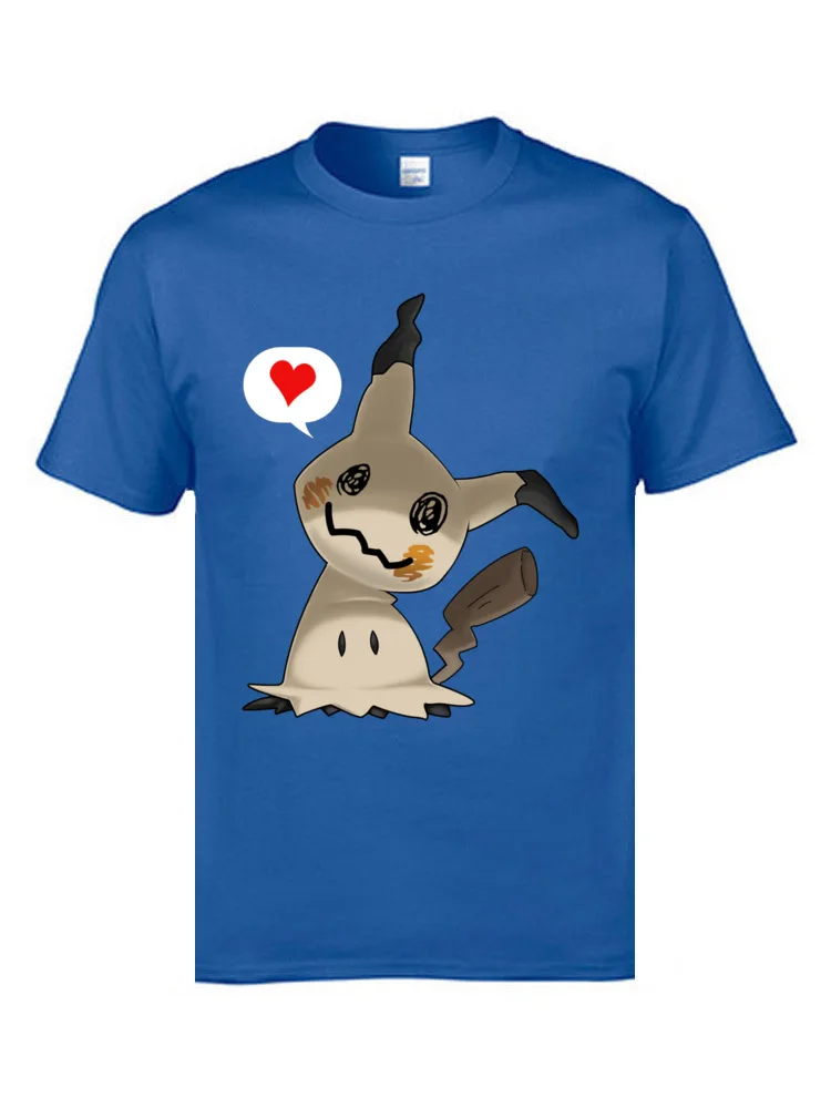Любовь с рисунком Аниме Покемон Пикачу Mimikyu футболки 90 х мультфильм Personlzied футболки для мальчиков Одежда высшего качества Smash Bros футболки "Аниме"