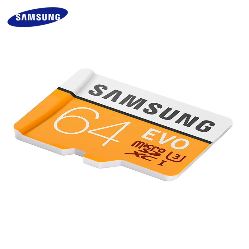 Карта памяти Micro SD SAMSUNG EVO SDHC 32 ГБ 64 карта MicroSD SDXC макс. МБ/с./с 128 C10 TF флеш-карта Mikro |