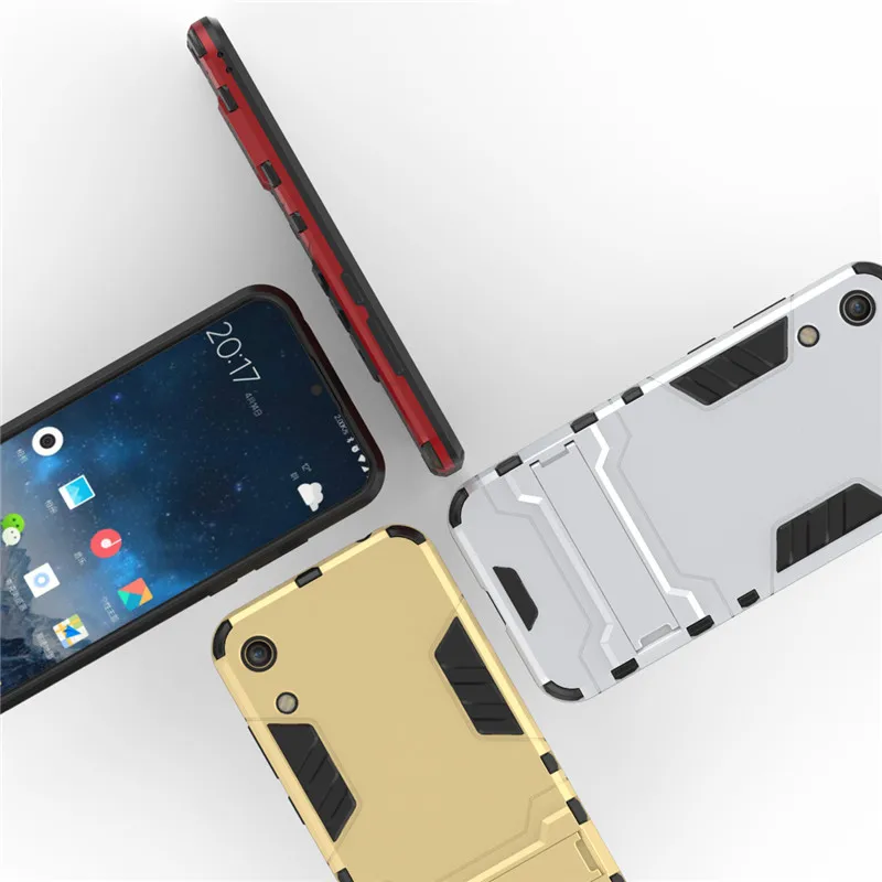 Чехол для huawei Honor 8A Жесткий ПК TPU силиконовый чехол Броня Гибридный