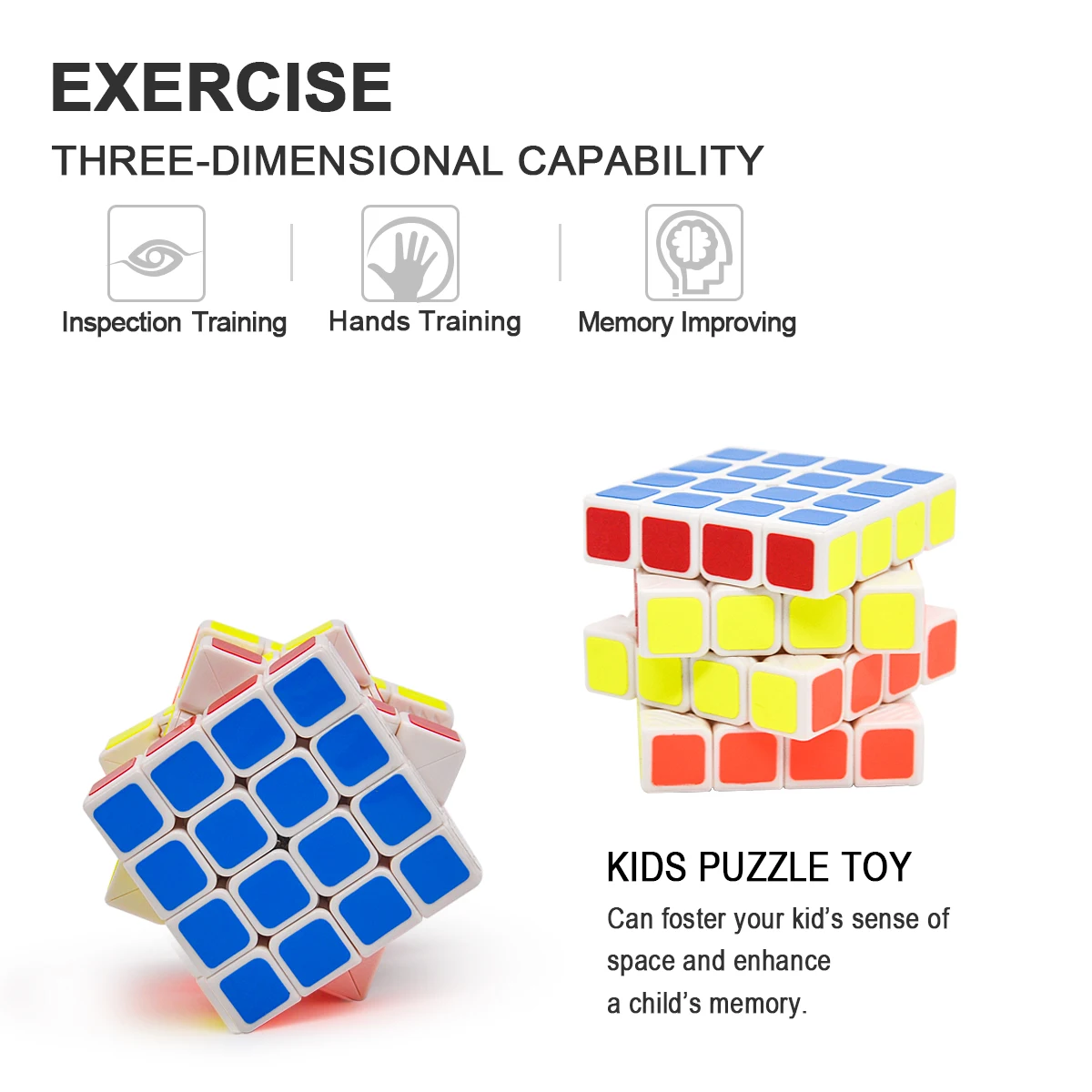 Magic cube 4x4x4 куб головоломка белый cubo magico Профессиональный Скорость развивающие куб для детей игрушки кубик