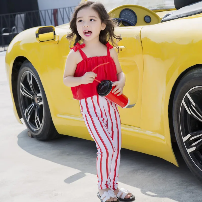 Одна деталь купальник для девочки Красный Пляжная одежда молодая девушка