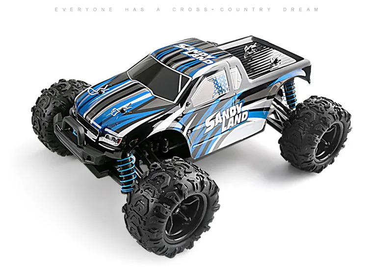 Радиоуправляемая машина 4WD 45 км/ч полная пропорция высокая скорость дрейф 2,4 г Monster Truck дистанционное управление BigFoot Багги внедорожный внедорожник электронные игрушки