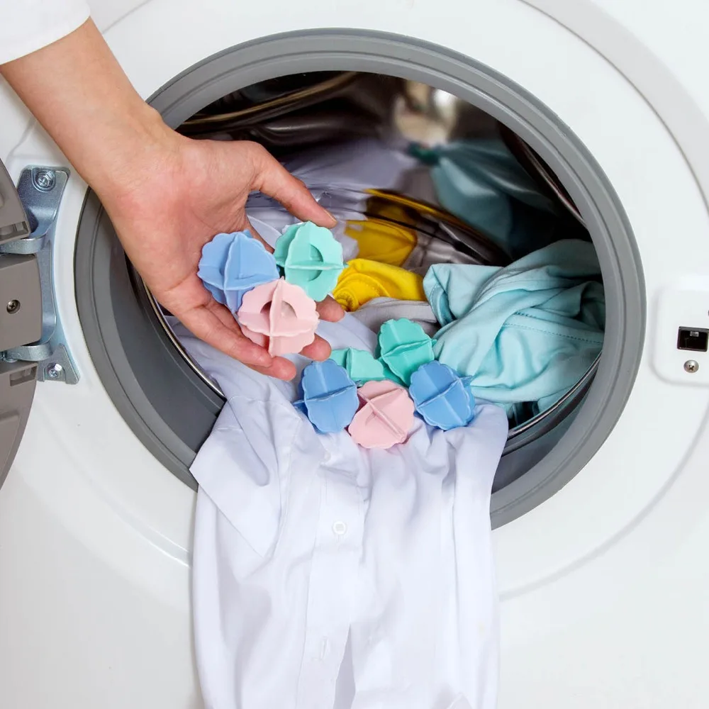 8 шт. шарики для сушки белья|Шарики и диски стирки| |