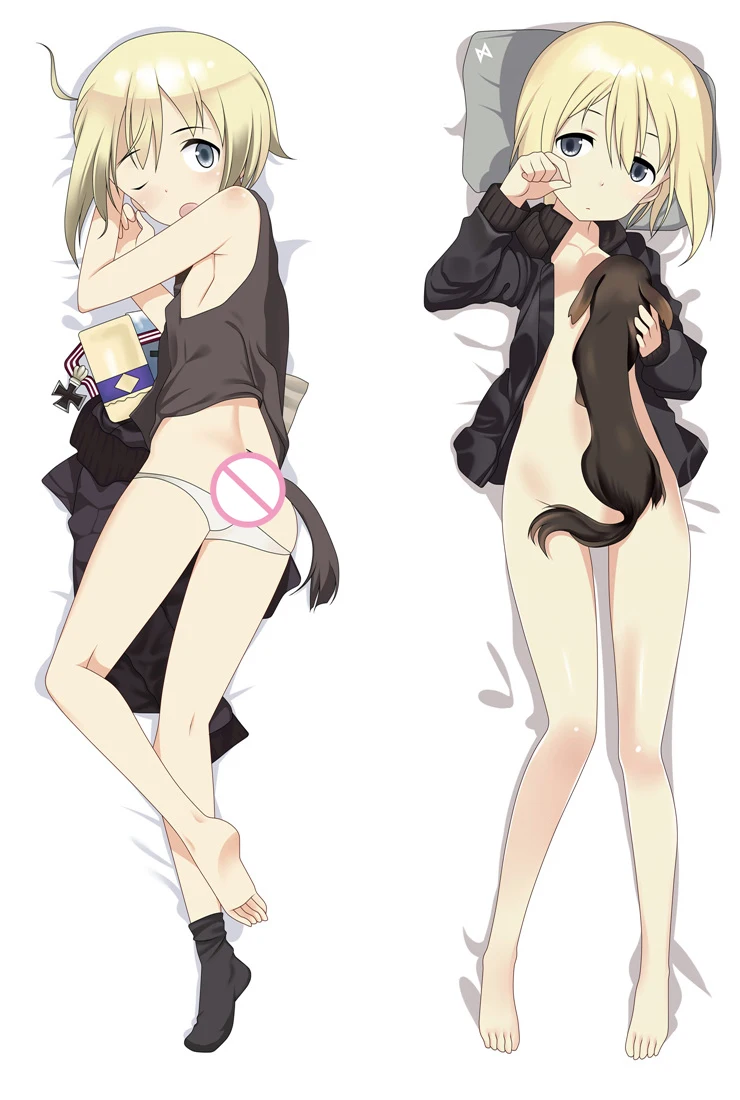 Аниме STRIKE WITCHES sexy girls miyafuji yoshika & lynette bishop Erica Подушка Dakimakura чехол для обнимающего