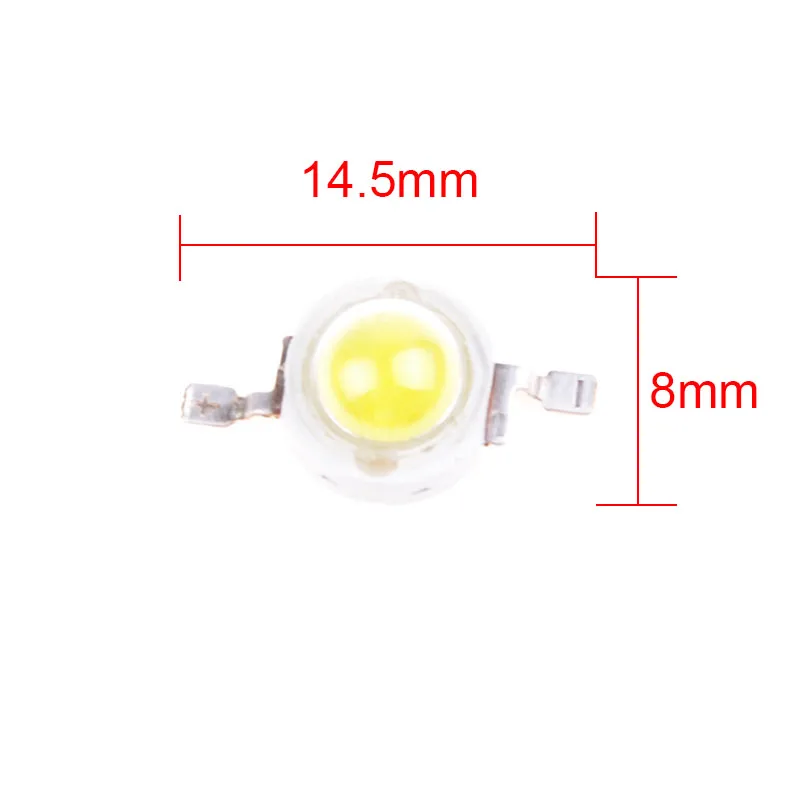 Высокая мощность 3 Вт 1 светодиодные лампы бусины 10 видов полноцветная