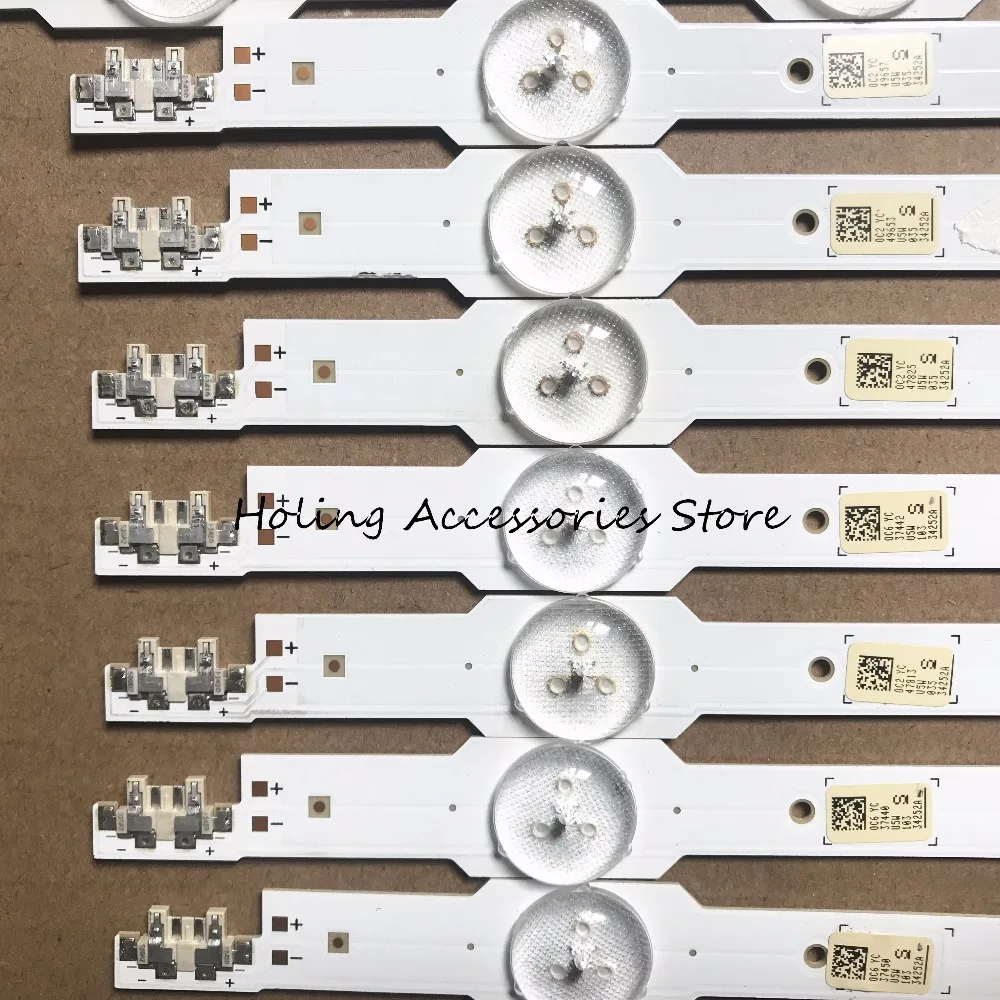 116 см светодиодный Подсветка полосы 13 светодиодный s для SamSung 55 дюймов ТВ UA55HU6000 2014SVS UHD 55 3228 R05 REV1.1 LM41-0089A LM41-0089B