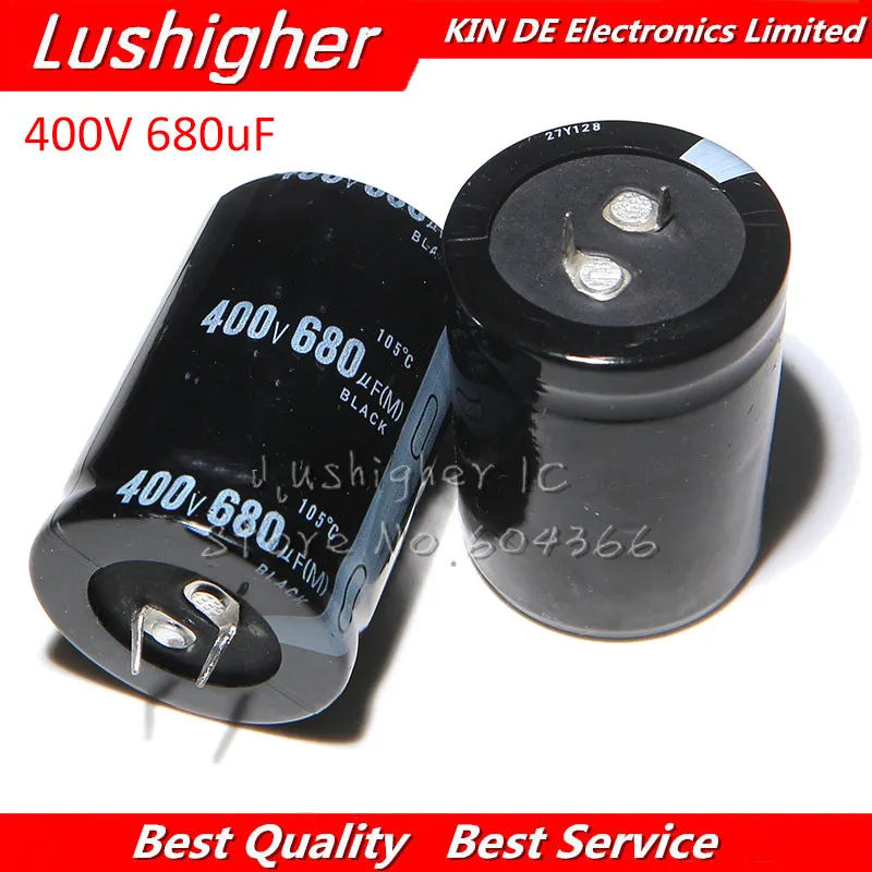 2 шт 400V 680 мкФ 680 мкФ 400V 400V680UF объем электролитного конденсатора 35*50 мм