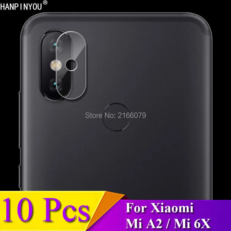10 шт./лот для Xiaomi Mi A2 / 6X 5 99 дюйма защитная крышка объектива задней камеры мягкая