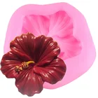 Мини-розовый цветок силикон форма для торта, капкейков форма для помадки инструменты для украшения торта Форма для шоколадной мастики Полимерная глина формы для конфет