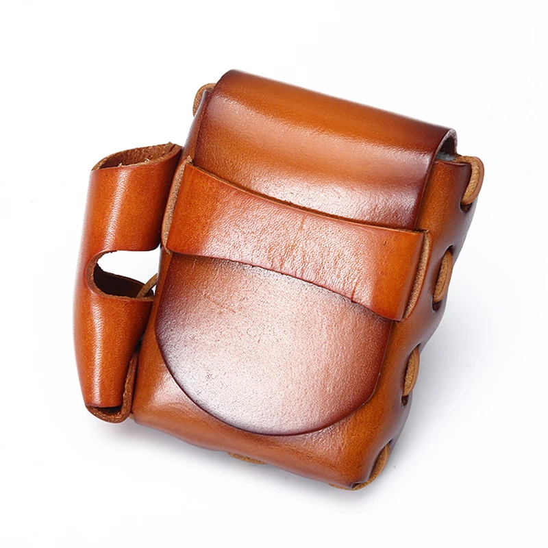 Ruil Повседневное Ретро Для мужчин ремень Малый талии сумка Amekaji ручной работы из