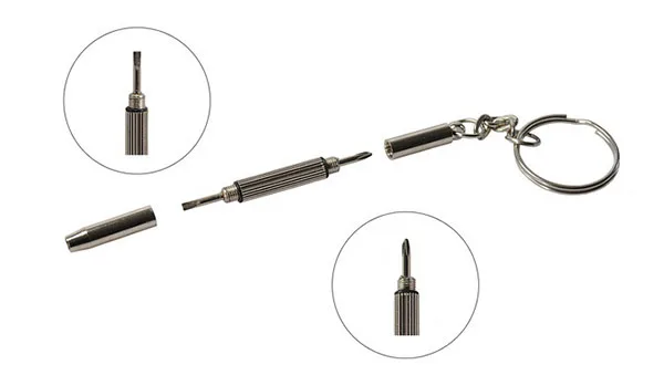 

One PC New Item Screwdriver Repair Tool Keychain Key Chain Keyring Key Ring Chaveiro Gift Souvenir Llaveros Keys Trinket car key