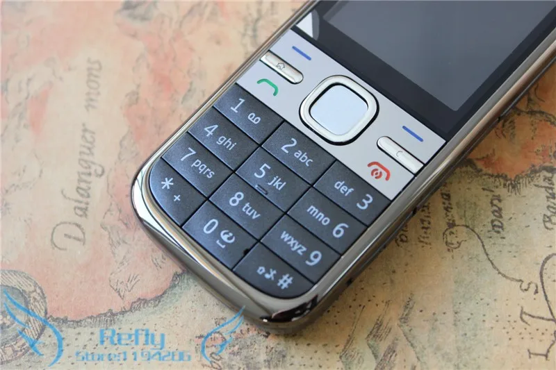 C5 разблокированный мобильный телефон Nokia C5-00 3.15MP 3G Bluetooth FM дешевый мобильный телефон