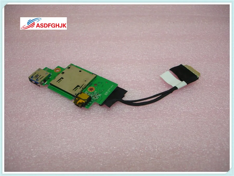 Оригинальный USB аудио SD кард ридер для Toshiba P55W порт плата dabssth18d0 LED DA0BLSYB8D0 жесткий