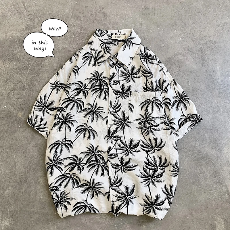 2019 лето новый размер мужской порт ветер оригинальный tiled позирует пляж