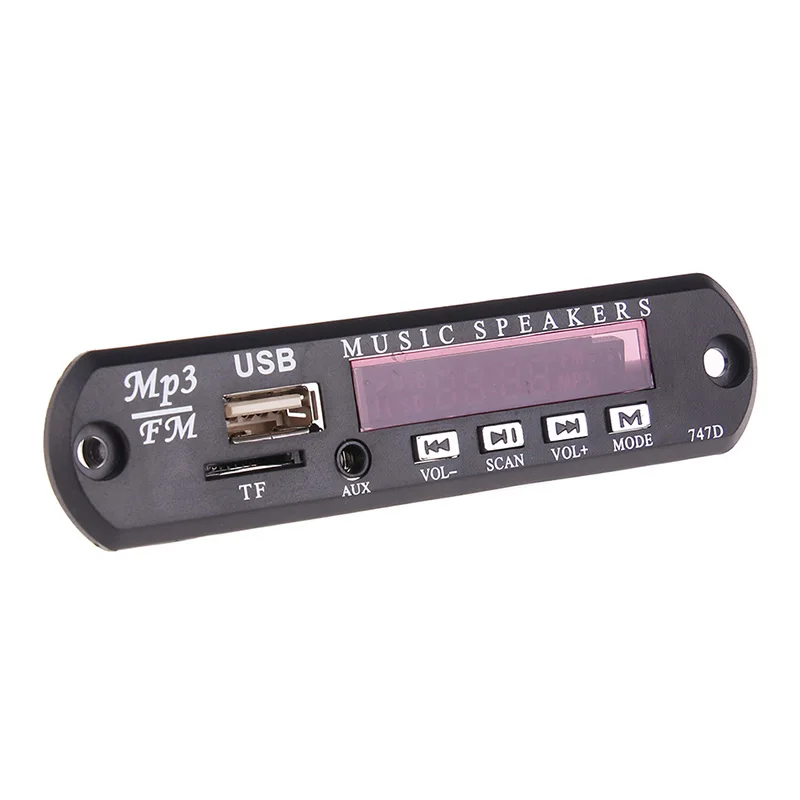 Rovtop блок питания Micro USB TF FM Радио MP3 плеер декодер доска 12 В аудио модуль с пультом дистанционного управления для автомобиля музыкальный динамик Z2