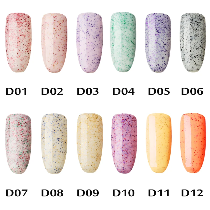 Gelfavor pretty candy color Series 7 пилка для ногтей No.01-24 Цветной Гель-лак УФ светодиодный лак