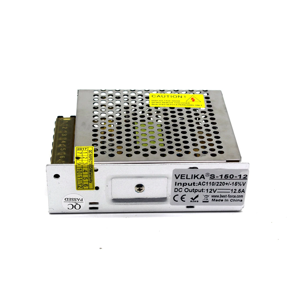 Импульсный источник питания для светодиодных лент 12 В 150 А 110 Вт|switch power|switching power