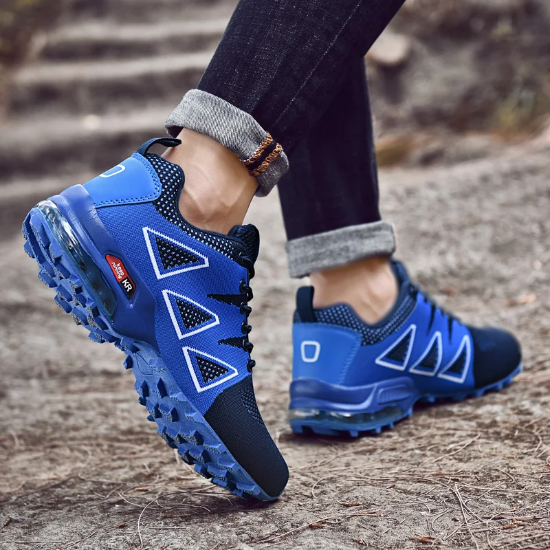 Новинка Водонепроницаемая Обувь для пеших прогулок мужчин замшевая обувь