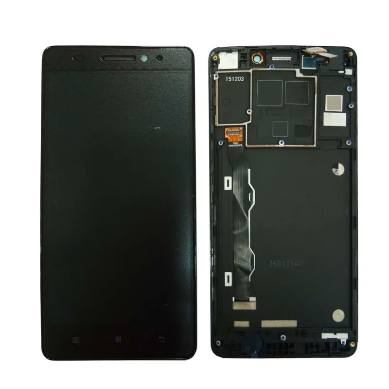 Жк-дисплей с дигитайзером для Lenovo K50 5 дюйма K3 Note сенсорный экран в сборе замена